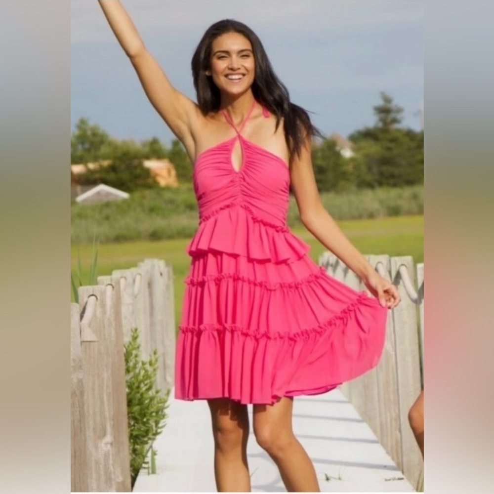 ONE33 Social Pink Halter Dress size 2